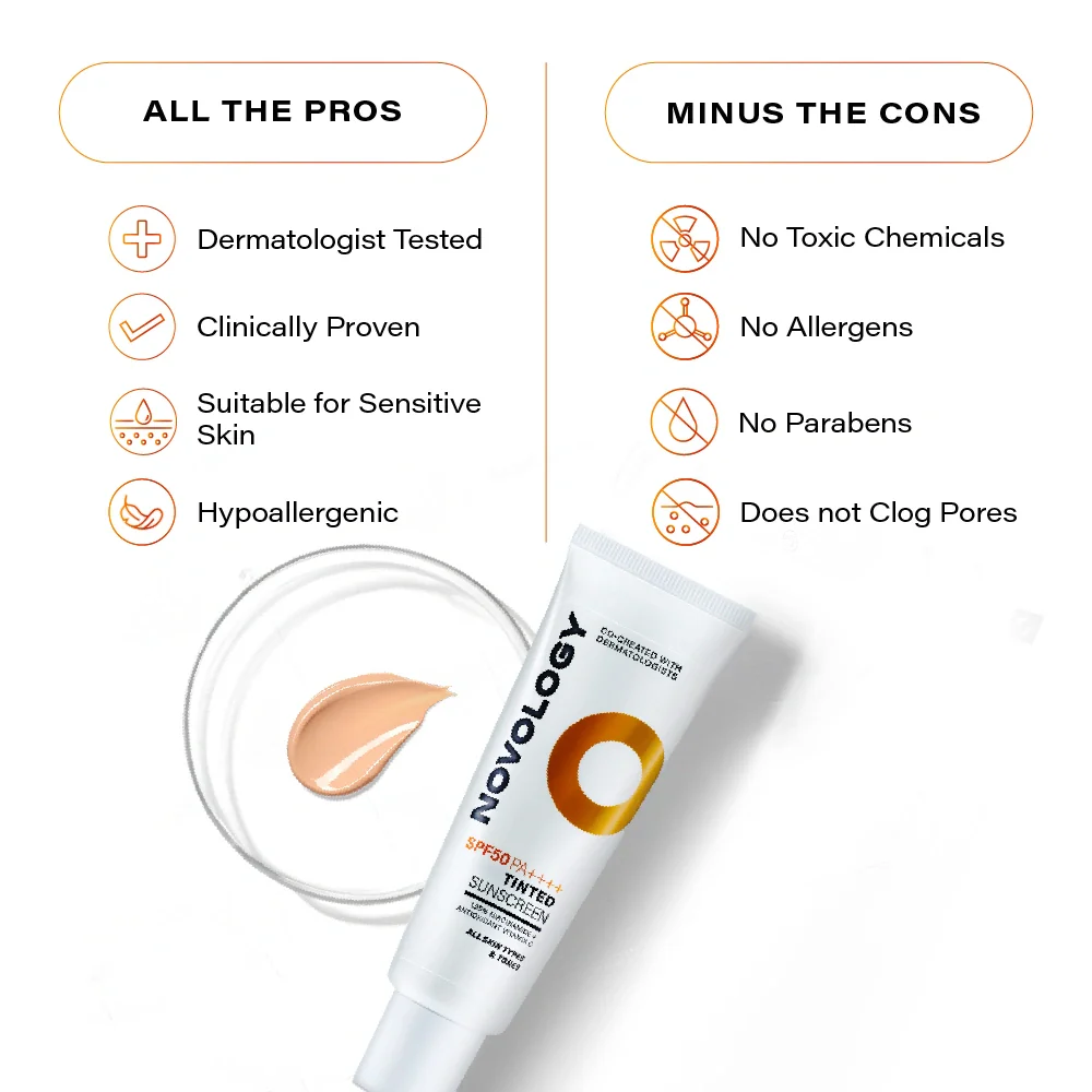 SPF 50 PA++++ Tinted Sunscreen, 50g - Image 7