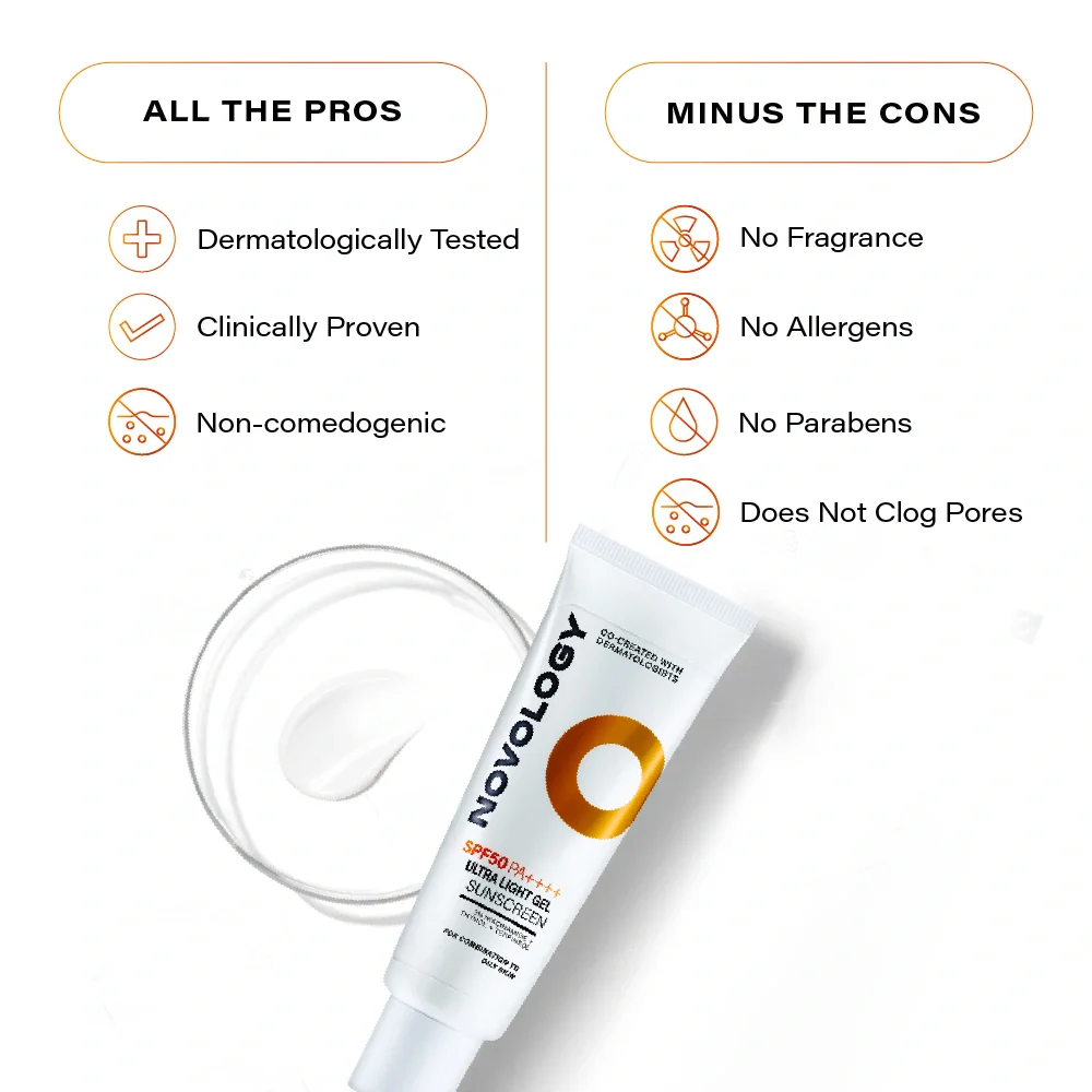 SPF50 PA++++ Ultra Light Gel Sunscreen, 50g - Image 7